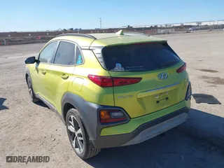 2019 Hyundai Kona Limited with VIN KM8K3CA51KU252116, listed as a IAAI auction lot 41409775 with 60,241 mi miles. Bid and sale history available at carsss.com. Image 3.