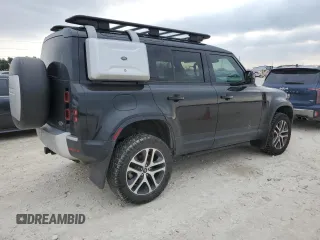 2020 Land Rover Defender HSE with VIN SALE9EEU9L2024965, listed as a Copart auction lot 45340185 with 49,705 mi miles and Salvage title. Bid and sale history available at DreamBid. Image 3.