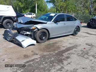 2025 Honda Civic Sport with VIN 2HGFE2F57SH522960, listed as a IAAI auction lot 42016973 with 3,689 mi miles and . Bid and sale history available at DreamBid. Image 17.