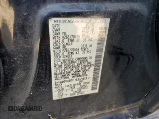 2007 Nissan Frontier SE с VIN 1N6AD09U07C437632, выставлен на аукционе Copart как лот 59697385 с пробегом 194 009 миль миль и Чистый • Clean title. История ставок и продаж доступна на DreamBid. Изображение 12.