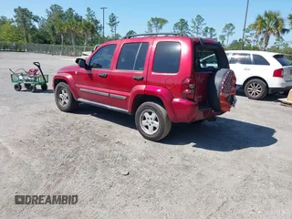 2007 Jeep Liberty Sport with VIN 1J4GL48K87W701907, listed as a IAAI auction lot 41802354 with 179,598 mi miles. Bid and sale history available at carsss.com. Image 3.