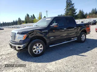 2012 Ford F-150 XL with VIN 1FTFW1ET3CFA62317, listed as a Copart auction lot 53700335 with 133,621 mi miles and Salvage Title. Bid and sale history available at carsss.com. Image 1.