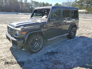 2015 Mercedes-Benz G-Class G 550 with VIN WDCYC3HF0FX231513, listed as a Copart auction lot 89248825 with 150,418 mi miles and Salvage Title. Bid and sale history available at carsss.com. Image 1.