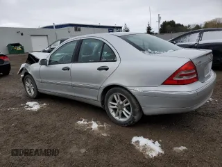 2004 Mercedes-Benz C 230 Kompressor with VIN WDBRF40J74F543823, listed as a Copart auction lot 49698565 with 114,644 mi miles and Salvage title. Bid and sale history available at DreamBid. Image 2.