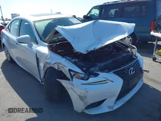 2016 Lexus IS 200t with VIN JTHBA1D2XG5035793, listed as a IAAI auction lot 41965115 with 101,260 mi miles and . Bid and sale history available at DreamBid. Image 1.