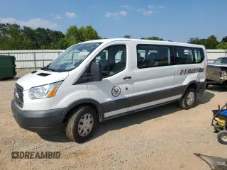 2018 Ford Transit Passenger XL with VIN 1FBZX2ZM4JKA85357, listed as a Copart auction lot 68363514 with 181,403 mi miles and Salvage Title. Bid and sale history available at carsss.com. Image 1.