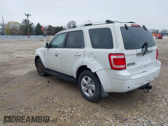 2011 Ford Escape Limited with VIN 1FMCU9EG6BKA51405, listed as a IAAI auction lot 42007801 with 162,904 mi miles. Bid and sale history available at carsss.com. Image 3.