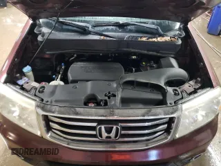 2013 Honda Pilot EX-L with VIN 5FNYF4H5XDB042630, listed as a Copart auction lot 46107285 with 178,504 mi miles and Salvage Title. Bid and sale history available at carsss.com. Image 12.