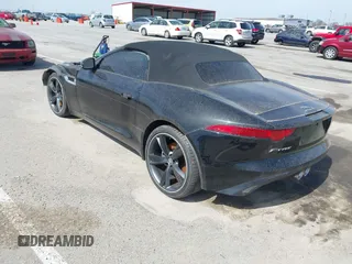 2014 Jaguar F-Type V6 with VIN SAJWA6E75E8K02116, listed as a IAAI auction lot 41836823 with Not Provided miles and . Bid and sale history available at DreamBid. Image 3.