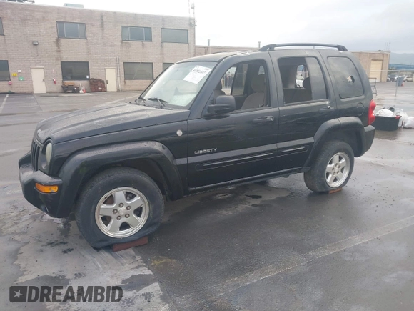 2004 Jeep Liberty Limited with VIN 1J4GL58K94W318379, listed as a IAAI auction lot 41802645 with 275,834 mi miles. Bid and sale history available at carsss.com. Image 20.