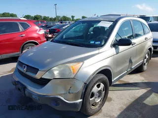 2007 Honda CR-V LX with VIN JHLRE38347C021826, listed as a IAAI auction lot 42105197 with 208,665 mi miles. Bid and sale history available at carsss.com. Image 2.