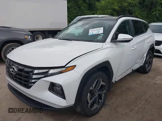 2023 Hyundai Tucson SEL Convenience z VIN KM8JFCA14PU123858, wystawiony jako IAAI lot #42464664 z przebiegiem 38 672 mil mil oraz . Historia ofert i sprzedaży dostępna na DreamBid. Obrazek 2.