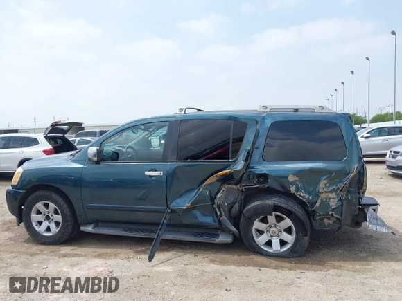 2004 Nissan Armada LE z VIN 5N1AA08B44N711907, wystawiony jako IAAI lot #41908979 z przebiegiem 239 632 mil mil oraz . Historia ofert i sprzedaży dostępna na DreamBid. Obrazek 14.