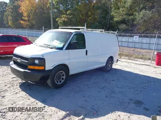 2010 Chevrolet Express Cargo Van with VIN 1GCUGADX3A1131204, listed as a IAAI auction lot 40709065 with 312,430 mi miles. Bid and sale history available at carsss.com. Image 17.