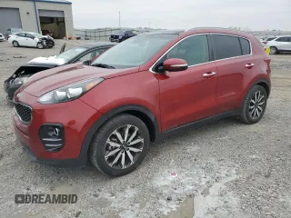2017 Kia Sportage EX with VIN KNDPN3AC7H7288323, listed as a Copart auction lot 45358975 with 80,225 mi miles and Salvage Title. Bid and sale history available at carsss.com. Image 1.
