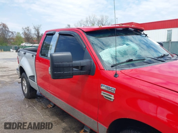 2008 Ford F-150 XLT with VIN 1FTPX14588FA31947, listed as a IAAI auction lot 42016845 with 129,723 mi miles. Bid and sale history available at carsss.com. Image 18.