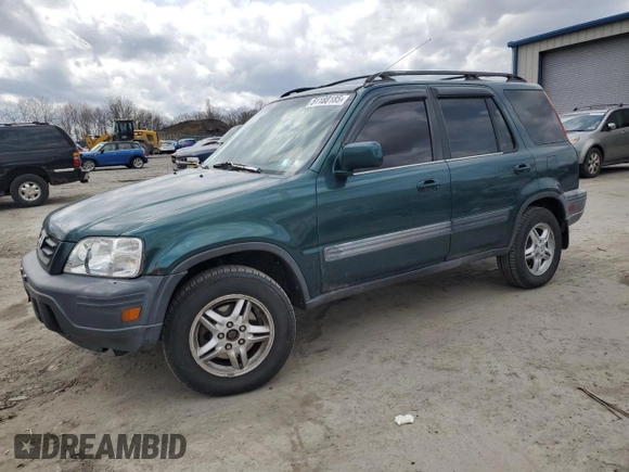 2001 Honda CR-V EX with VIN JHLRD18671C040024, listed as a Copart auction lot 51188185 with 226,623 mi miles and Clean Title. Bid and sale history available at carsss.com. Image 1.