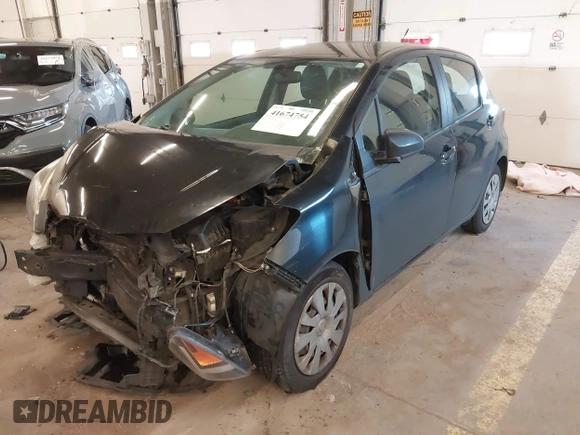 2015 Toyota Yaris L with VIN VNKKTUD32FA047472, listed as a IAAI auction lot 41674754 with 139,683 mi miles. Bid and sale history available at carsss.com. Image 6.