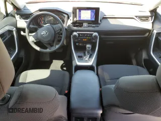 2025 Toyota RAV4 LE with VIN 2T3K1RFV4SW375465, listed as a Copart auction lot 50133915 with 4,170 mi miles and Salvage Title. Bid and sale history available at carsss.com. Image 8.