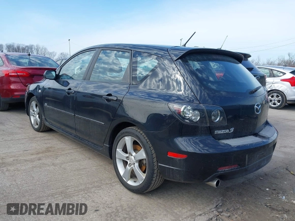 2006 Mazda 3 S Grand Touring with VIN JM1BK344061487799, listed as a IAAI auction lot 41758105 with 98,698 mi miles and . Bid and sale history available at DreamBid. Image 3.