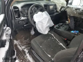 2019 Ram 2500 Tradesman with VIN 3C6MR5AJ0KG551935, listed as a Copart auction lot 43856195 with 156,569 mi miles and Salvage Title. Bid and sale history available at carsss.com. Image 8.