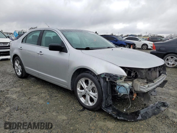 2012 Ford Fusion SE with VIN 3FAHP0HG8CR274136, listed as a Copart auction lot 46167375 with 155,470 mi miles and Salvage Title. Bid and sale history available at DreamBid. Image 4.