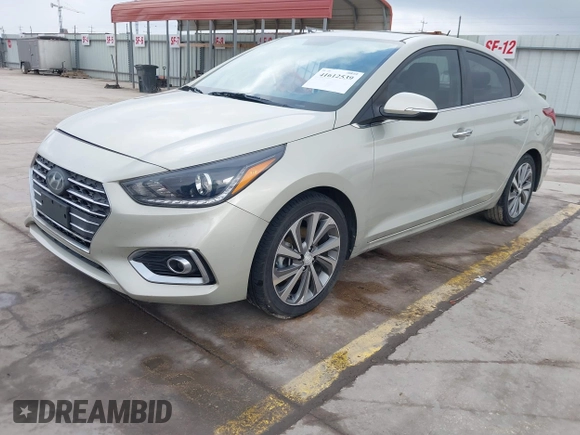 2019 Hyundai Accent Limited with VIN 3KPC34A3XKE046370, listed as a IAAI auction lot 41612539 with 71,270 mi miles. Bid and sale history available at carsss.com. Image 20.