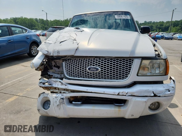 2002 Ford Ranger XL Fleet with VIN 1FTZR45E22PA53771, listed as a Copart auction lot 59561425 with 134,977 mi miles and Salvage title. Bid and sale history available at DreamBid. Image 5.
