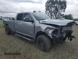 2022 Ram 3500 SLT with VIN 3C63R3HL2NG191093, listed as a Copart auction lot 51187295 with 39,080 mi miles and Salvage Title. Bid and sale history available at carsss.com. Image 4.