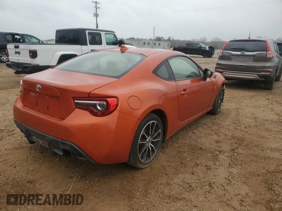 2017 Toyota 86 with VIN JF1ZNAA13H8710843, listed as a Copart auction lot 47964515 with 51,378 mi miles and Salvage Title. Bid and sale history available at carsss.com. Image 3.