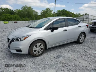 2020 Nissan Versa S z VIN 3N1CN8DV5LL920591, wystawiony jako Copart lot #54721985 z przebiegiem 38 226 mil mil oraz Szkoda całkowita • Salvage title. Historia ofert i sprzedaży dostępna na DreamBid. Obrazek 1.
