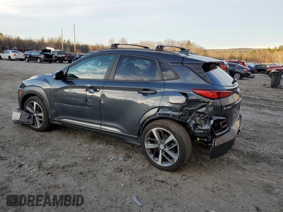 2020 Hyundai Kona Ultimate with VIN KM8K5CA57LU449500, listed as a Copart auction lot 68497752 with 10,106 mi miles. Bid and sale history available at carsss.com. Image 2.