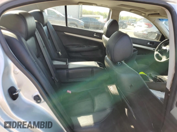2008 Infiniti G35 Journey with VIN JNKBV61E48M200468, listed as a Copart auction lot 51741445 with Not Provided miles and Salvage Title. Bid and sale history available at DreamBid. Image 10.