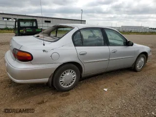 2001 Chevrolet Malibu with VIN 1G1ND52J816238067, listed as a Copart auction lot 68225564 with 107,705 mi miles and Salvage Title. Bid and sale history available at carsss.com. Image 3.