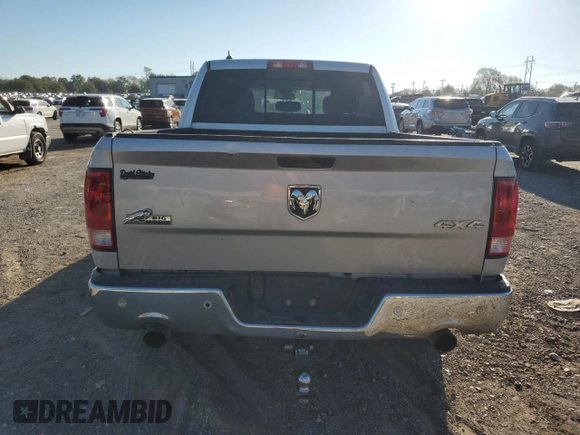 2018 Ram 1500 Big Horn with VIN 1C6RR7LM3JS357044, listed as a Copart auction lot 73511544 with 127,060 mi miles and Salvage Title. Bid and sale history available at carsss.com. Image 6.