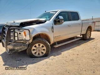 2019 Ford F-250 XL with VIN 1FT7W2BT6KED82721, listed as a Copart auction lot 61027695 with 166,167 mi miles and Salvage title. Bid and sale history available at DreamBid. Image 1.