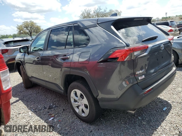 2025 Toyota RAV4 LE with VIN 2T3K1RFV0SC305544, listed as a Copart auction lot 51659605 with 2,246 mi miles and Salvage Title. Bid and sale history available at carsss.com. Image 2.