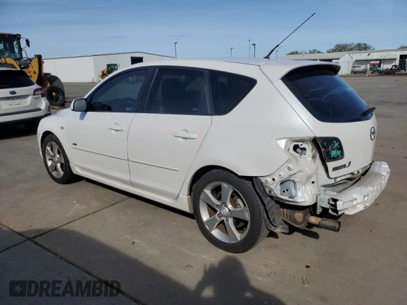 2006 Mazda 3 S Sport with VIN JM1BK144861463027, listed as a Copart auction lot 49772215 with 263,297 mi miles and Salvage Title. Bid and sale history available at DreamBid. Image 2.