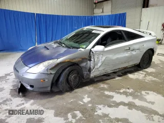 2000 Toyota Celica GT with VIN JTDDR32T6Y0060408, listed as a Copart auction lot 84506594 with 195,924 mi miles and Salvage Title. Bid and sale history available at carsss.com. Image 1.