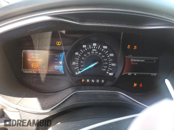 2017 Ford Fusion SE with VIN 3FA6P0HD6HR178798, listed as a Copart auction lot 47803855 with 140,256 mi miles and Salvage Title. Bid and sale history available at carsss.com. Image 9.