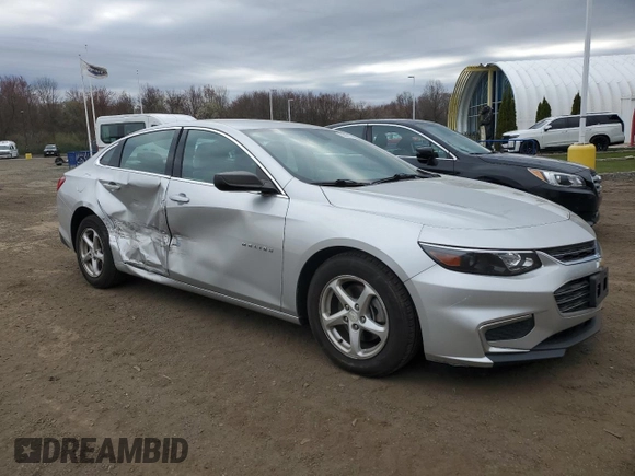 2018 Chevrolet Malibu LS with VIN 1G1ZC5ST1JF172547, listed as a Copart auction lot 53996635 with 118,696 mi miles and Salvage Title. Bid and sale history available at DreamBid. Image 4.