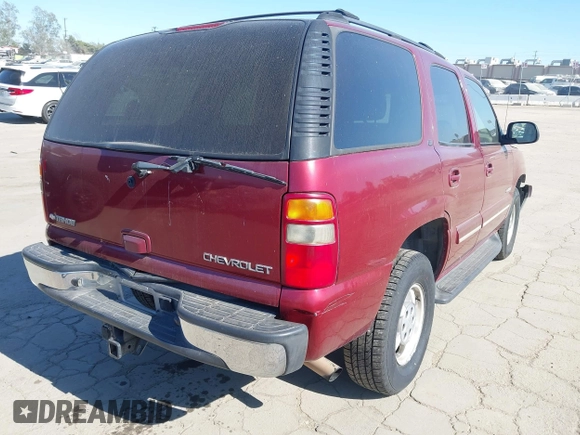 2003 Chevrolet Tahoe LS with VIN 1GNEC13T23R292010, listed as a IAAI auction lot 42723144 with Not provided miles and . Bid and sale history available at DreamBid. Image 4.