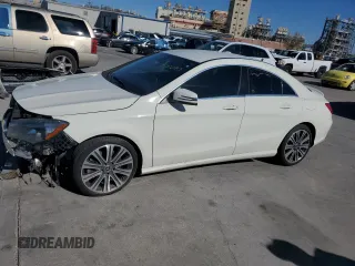 2018 Mercedes-Benz CLA with VIN WDDSJ4EB2JN606210, listed as a Copart auction lot 49222975 with 96,774 mi miles and Salvage Title. Bid and sale history available at carsss.com. Image 1.