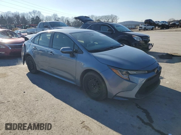 2020 Toyota Corolla LE with VIN JTDEPRAE6LJ096506, listed as a Copart auction lot 87477844 with 173,383 mi miles and Salvage Title. Bid and sale history available at carsss.com. Image 4.