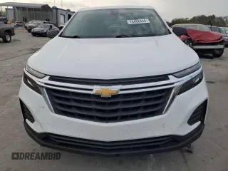 2024 Chevrolet Equinox LS with VIN 3GNAX5EG7RL213991, listed as a Copart auction lot 78488444 with 36,788 mi miles and Salvage Title. Bid and sale history available at carsss.com. Image 5.