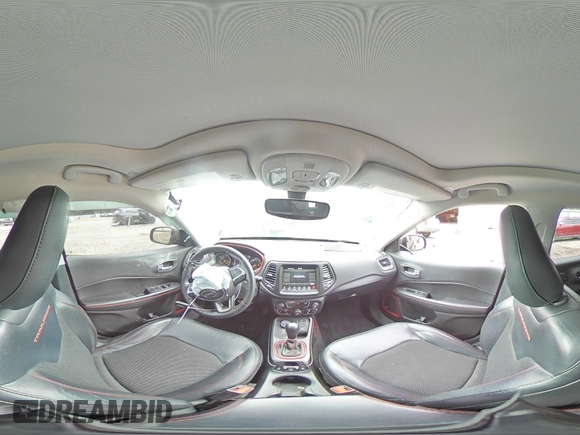 2018 Jeep Compass Trailhawk z VIN 3C4NJDDB4JT147867, wystawiony jako Copart lot #55981295 z przebiegiem 107 718 mil mil oraz Szkoda całkowita • Salvage title. Historia ofert i sprzedaży dostępna na DreamBid. Obrazek 15.