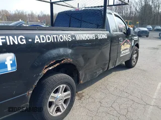 2007 Ford F-150 XL with VIN 1FTRF12277NA58372, listed as a IAAI auction lot 42090149 with 224,524 mi miles. Bid and sale history available at carsss.com. Image 6.