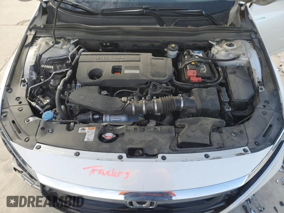 2020 Honda Accord EX-L with VIN 1HGCV2F56LA009928, listed as a Copart auction lot 87656485 with 114,994 mi miles and Salvage title. Bid and sale history available at DreamBid. Image 11.