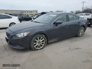 2016 Mazda Mazda6 i Sport with VIN JM1GJ1U53G1442444, listed as a Copart auction lot 48140335 with NaN miles and Salvage Title. Bid and sale history available at carsss.com. Image 1.
