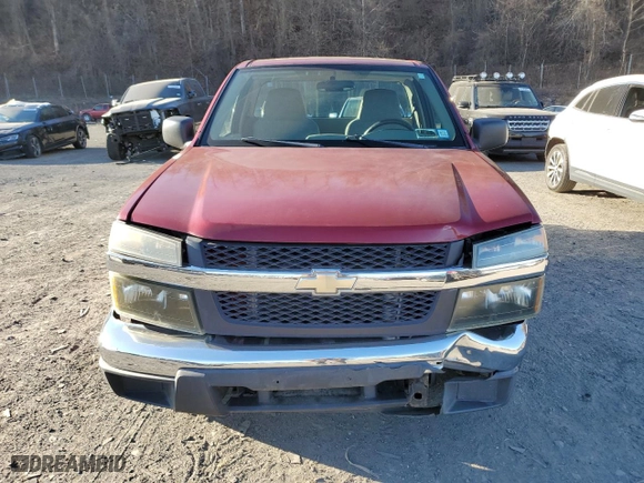 2005 Chevrolet Colorado Z85 with VIN 1GCCS148258215420, listed as a Copart auction lot 87741045 with 74,167 mi miles and Salvage Title. Bid and sale history available at carsss.com. Image 5.